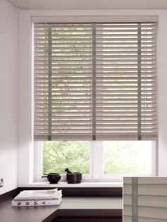 Astral 50mm Faux Wood Venetian Blind With Tapes Astral 50mm Faux Wood Venetian Blind With Tapes