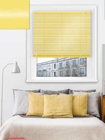 Gloss Buttercup 25mm Aluminium Venetian Blind Gloss Buttercup 25mm Aluminium Venetian Blind