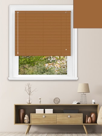 Matte Cinnamon 25mm Aluminium Venetian Blind Matte Cinnamon 25mm Aluminium Venetian Blind