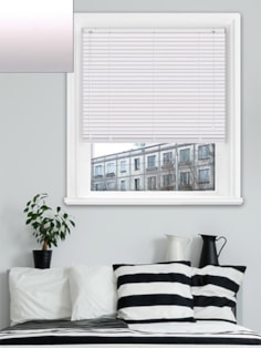 Matte Ice Pink 25mm Aluminium Venetian Blind Matte Ice Pink 25mm Aluminium Venetian Blind