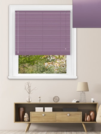 Matte Plum 25mm Aluminium Venetian Blind Matte Plum 25mm Aluminium Venetian Blind