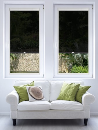 Black 3% Sunscreen Perfect Fit Roller Blind Black 3% Sunscreen Perfect Fit Roller Blind