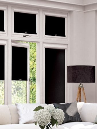 Blackout Black Perfect Fit Roller Blind Blackout Black Perfect Fit Roller Blind