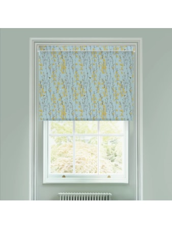 Broom and Bee Sky Electric Roller Blind by Lorna Syson Broom and Bee Sky Electric Roller Blind by Lorna Syson
