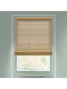 Chalet 50mm Wooden Electric Venetian Blind