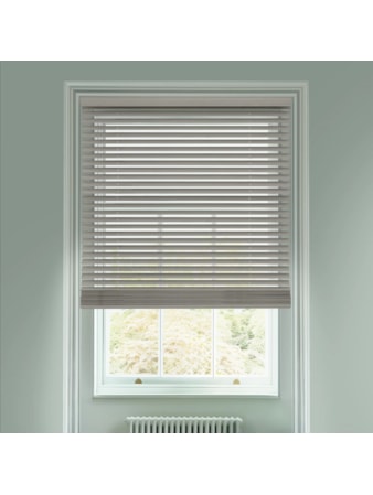 Chinchilla 50mm Wooden Electric Venetian Blind