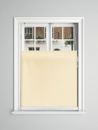 Dark Ivory Blackout Bottom Up Roller Blind Dark Ivory Blackout Bottom Up Roller Blind
