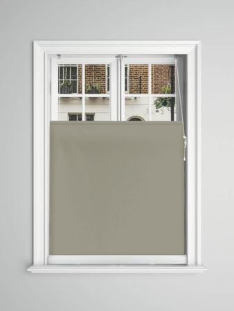 Dusk Grey Blackout Bottom Up Roller Blind Dusk Grey Blackout Bottom Up Roller Blind