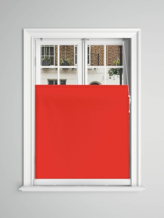 Robin Red Blackout Bottom Up Roller Blind Robin Red Blackout Bottom Up Roller Blind