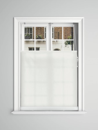 Icicle White Daylight Bottom Up Roller Blind Icicle White Daylight Bottom Up Roller Blind