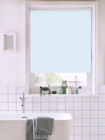Clematis Bathroom Roller Blind Clematis Bathroom Roller Blind