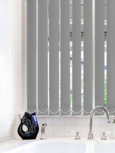 Light Filtering Charcoal 89mm Fire Retardant Vertical Blind Light Filtering Charcoal 89mm Fire Retardant Vertical Blind