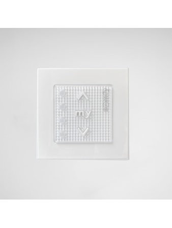 Four Channel Smoove Origin 4 RTS White Wall Switch