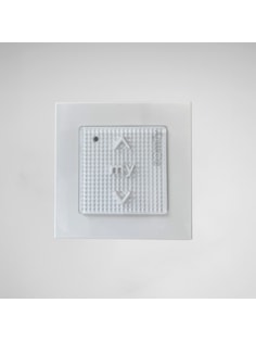 Single Channel Smoove 1 RTS White Wall Switch