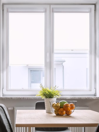 Daylight Carnation White Perfect Fit® Roller Blind