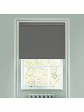 Denim Grey Electric Roller Blind