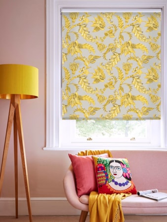 Java Mustard Roller Blind by Boon & Blake Java Mustard Roller Blind by Boon & Blake