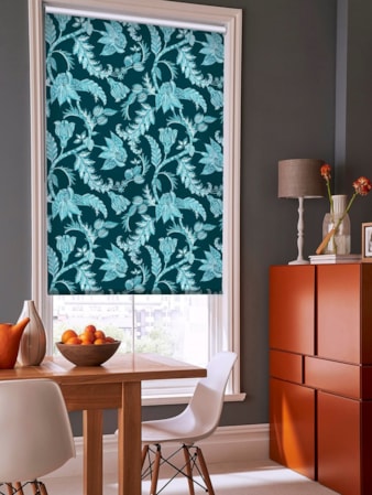 Java Teal Roller Blind by Boon & Blake Java Teal Roller Blind by Boon & Blake