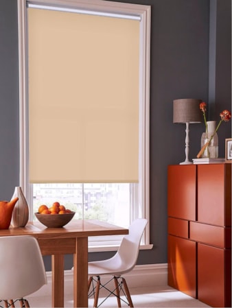 Cookie Crumb Daylight Electric Roller Blind Cookie Crumb Daylight Electric Roller Blind
