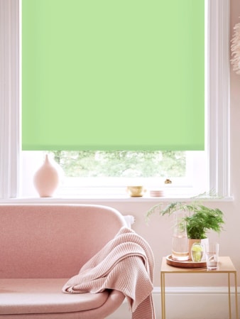 Stem Green Daylight Electric Roller Blind Stem Green Daylight Electric Roller Blind