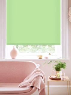 Stem Green Daylight Electric Roller Blind