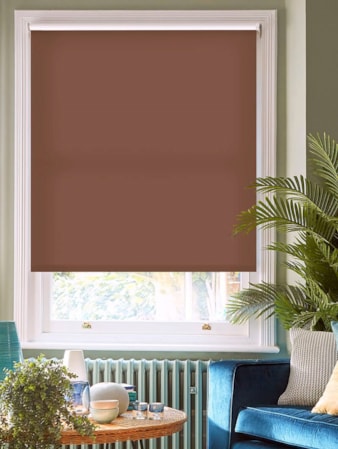 Tree Trunk Daylight Electric Roller Blind Tree Trunk Daylight Electric Roller Blind
