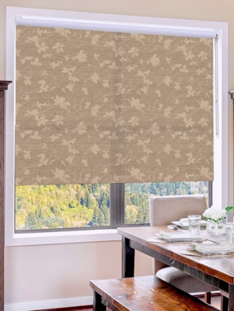 Arya Ash Floral Roller Blind Arya Ash Floral Roller Blind