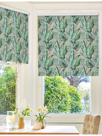 Botanica Moonlight Floral Roller Blind Botanica Moonlight Floral Roller Blind