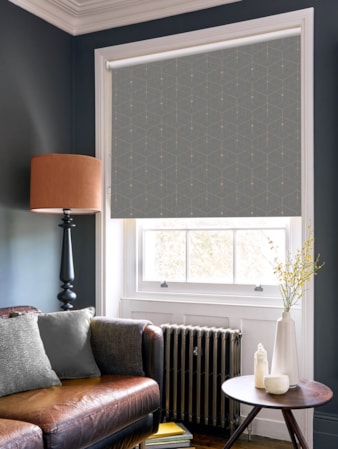 Illusion Stone Geometric Roller Blind Illusion Stone Geometric Roller Blind