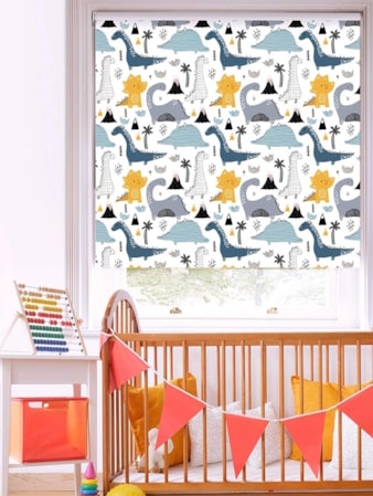Designer Dinosaurs Childrens Roller Blind Designer Dinos Roller Blind
