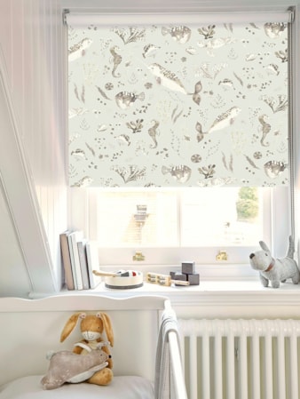 Enchanted Ocean Natural Childrens Roller Blind Enchanted Ocean Natural
