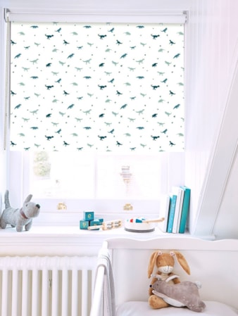 Jurassic Dinosaur Childrens Roller Blind Jurassic Blackout Roller Blind