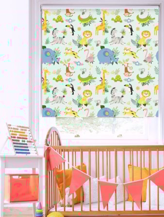 Safari Party Childrens Roller Blind Safari Party Childrens Roller Blind