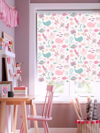 Under The Sea Candy Childrens Roller Blind Under The Sea Candy Childrens Roller Blind