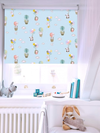 Up Up and Away Childrens Roller Blind Up Up and Away Childrens Roller Blind