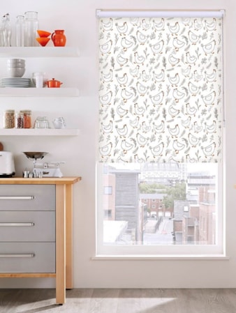 Spring Chicken Roller Blind Spring Chicken Roller Blind