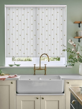 Beekeeper Stripe Roller Blind Bee Keeper Stripe