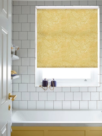 Cascade Mustard Yellow Roller Blind Cascade Mustard Yellow Roller Blind