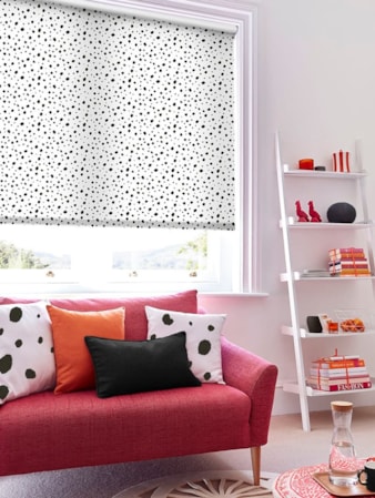 Dalmatian Snow White Roller Blind Dalmatian Snow White Roller Blind