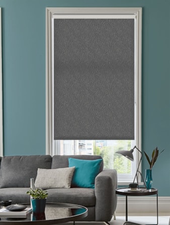 Ripple Dark Grey Roller Blind Ripple Dark Grey Roller Blind