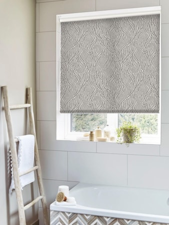 Ripple Pale Grey Roller Blind Ripple Pale Grey Roller Blind