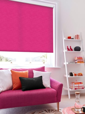 New York Fuchsia Pink Roller Blind New York Fuchsia Pink Roller Blind