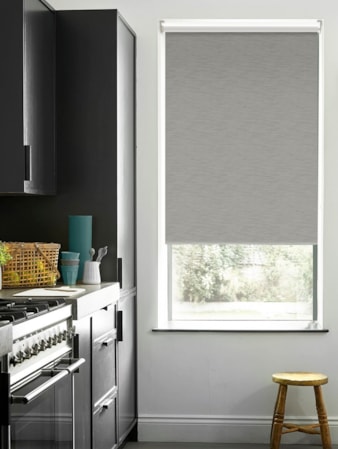 New York Metal Grey Roller Blind New York Metal Grey Roller Blind