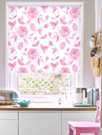A Rose Like This Floral Roller Blind A Rose Like This Floral Roller Blind