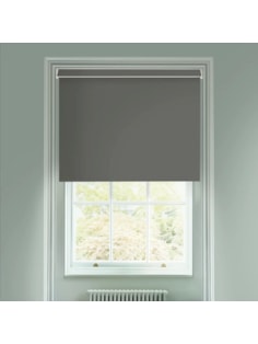 Elephant Grey Blackout Electric Roller Blind