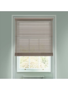 Embers 50mm Wooden Electric Venetian Blind