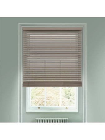 Embers 50mm Wooden Electric Venetian Blind