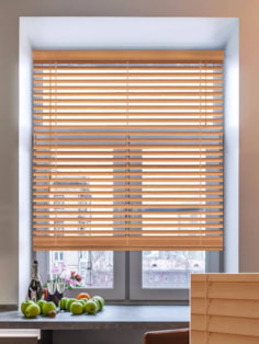 Toasted Oak Real Wood Venetian Blind Toasted Oak Real Wood Venetian Blind