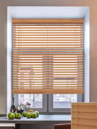 Toasted Oak Real Wood Venetian Blind Toasted Oak Real Wood Venetian Blind