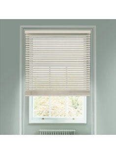 Fossil 50mm Wooden Electric Venetian Blind
